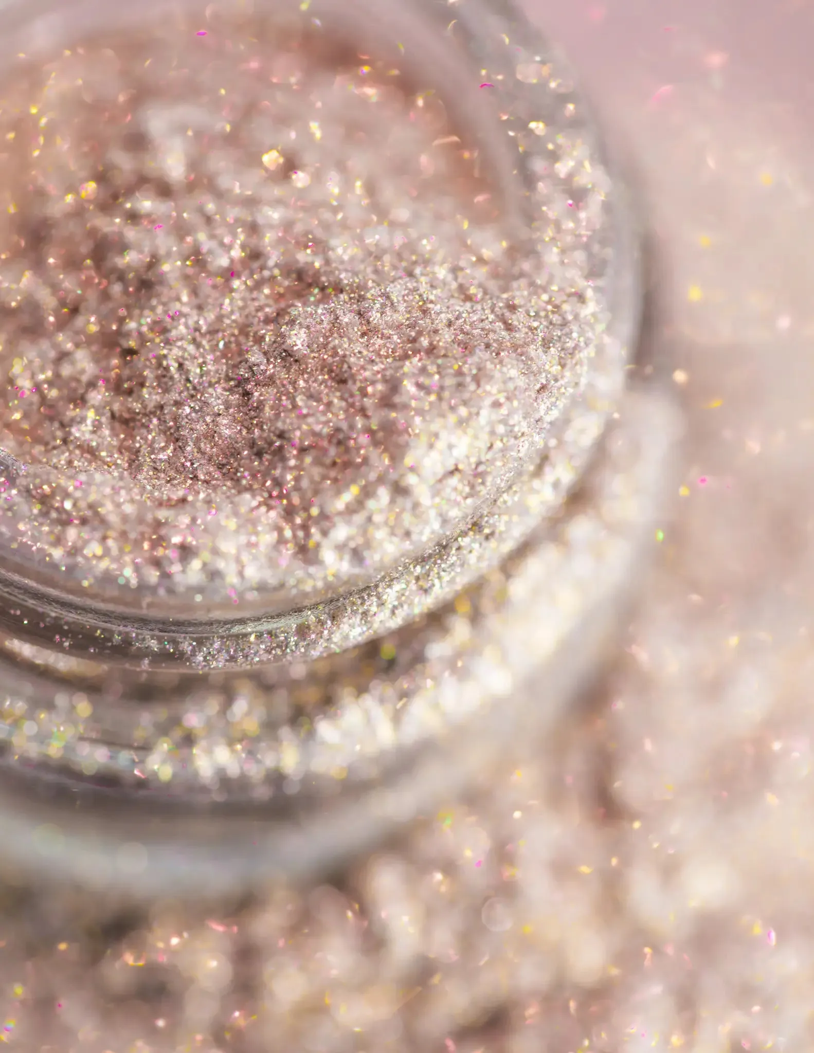 #08 Pink Beige Eyeshadow Glitter