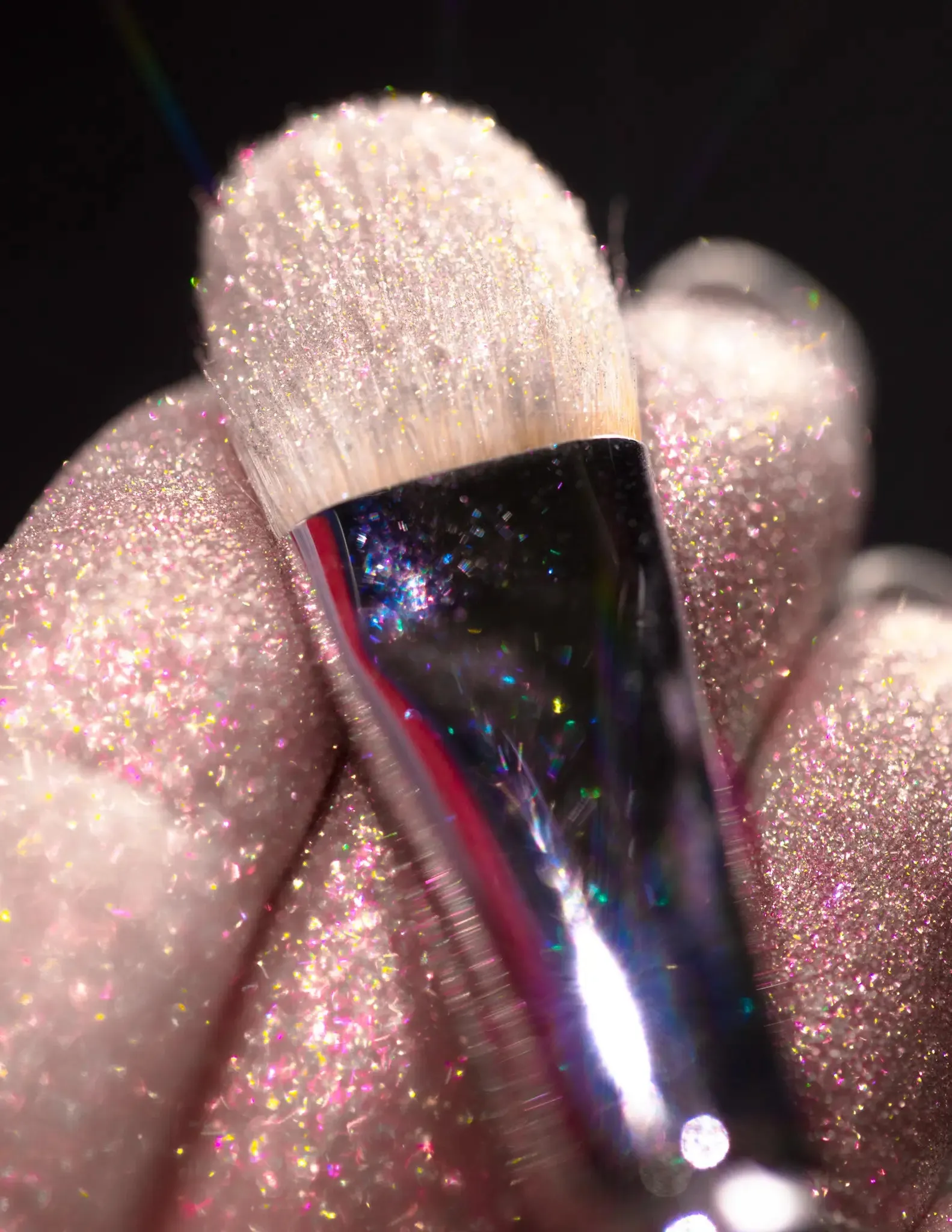 #08 Pink Beige Eyeshadow Glitter