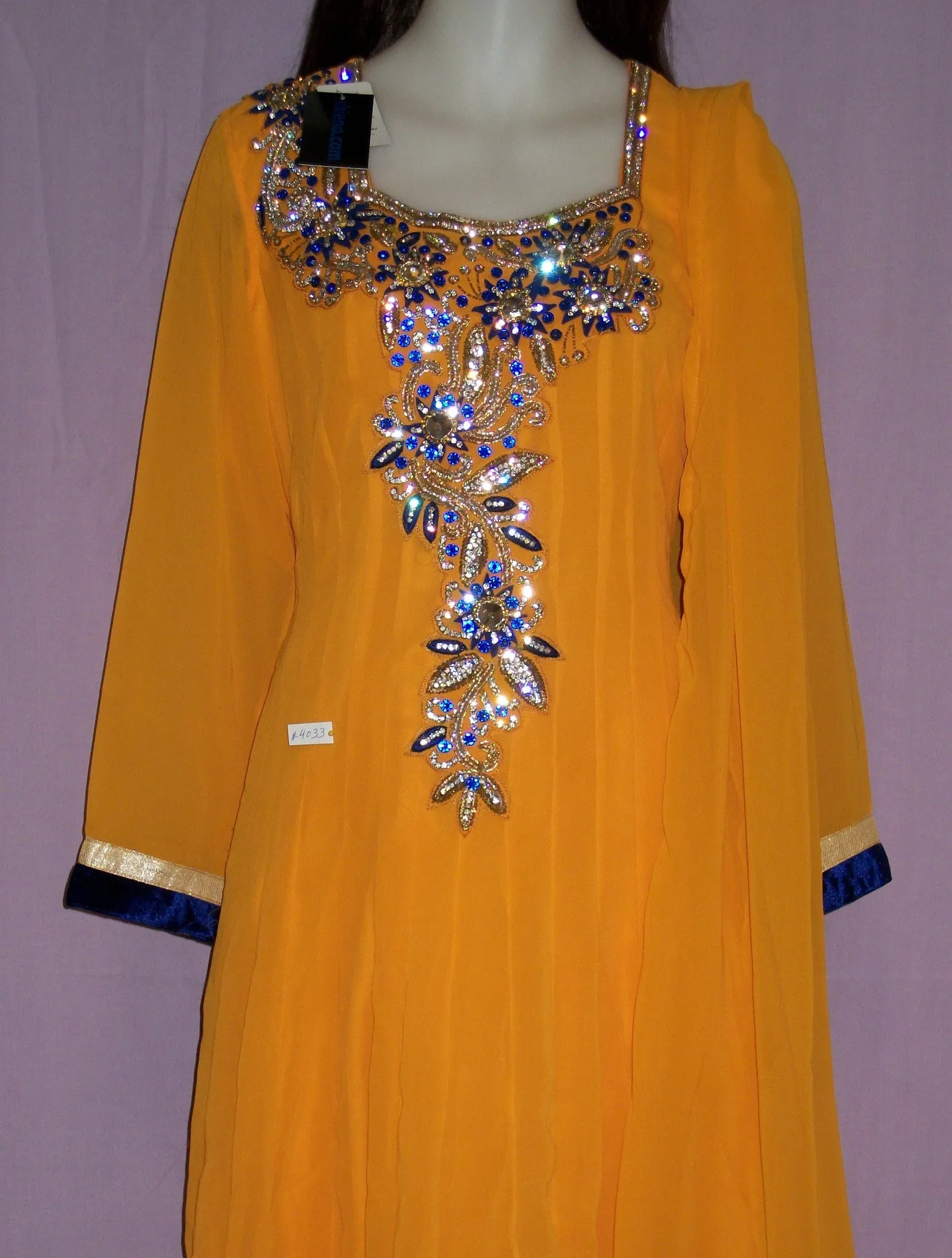 Anarkali 4033 Georgette Embroidered Indian Clothing Shieno Sarees
