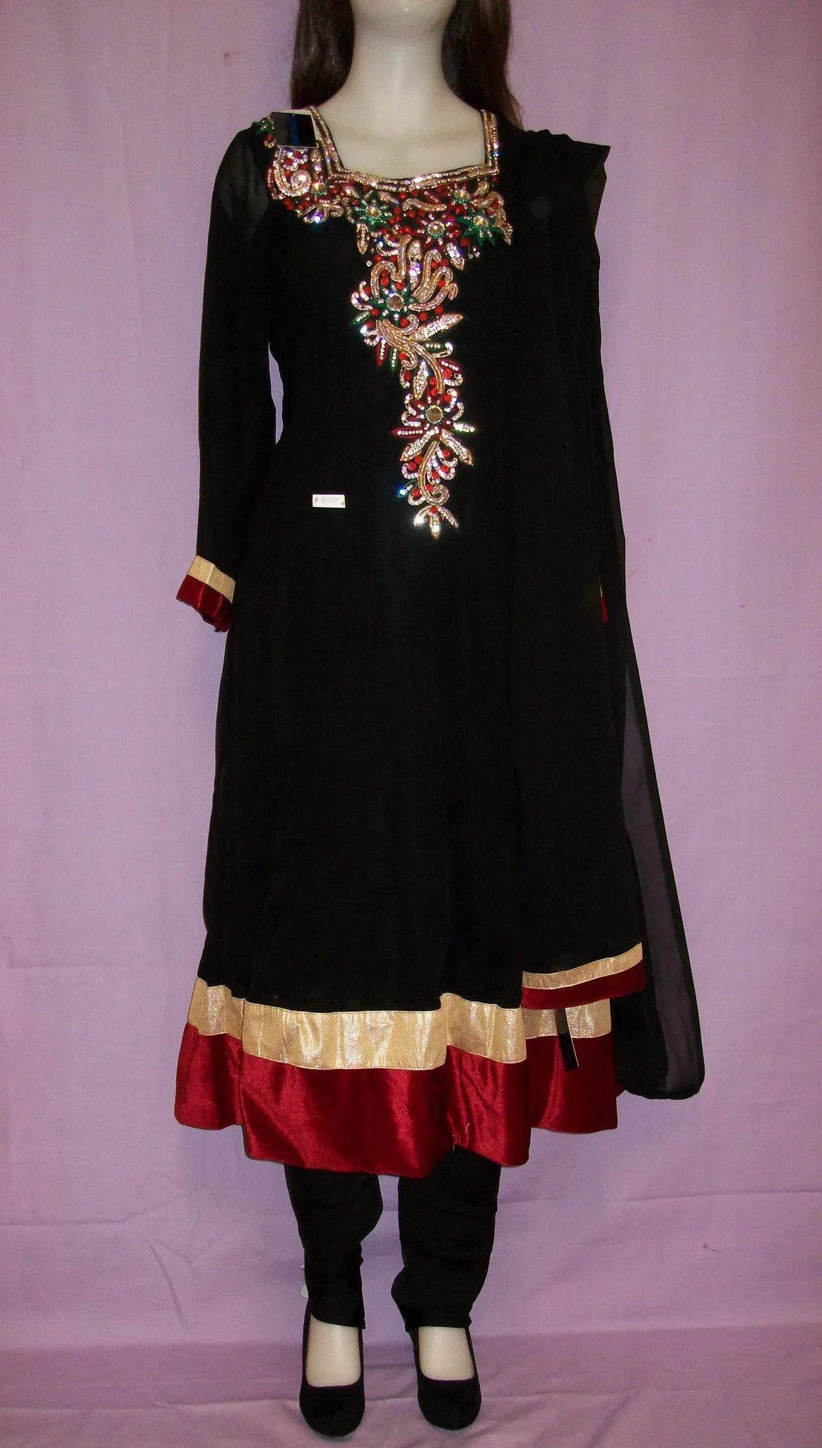 Anarkali 4033 Georgette Embroidered Indian Clothing Shieno Sarees