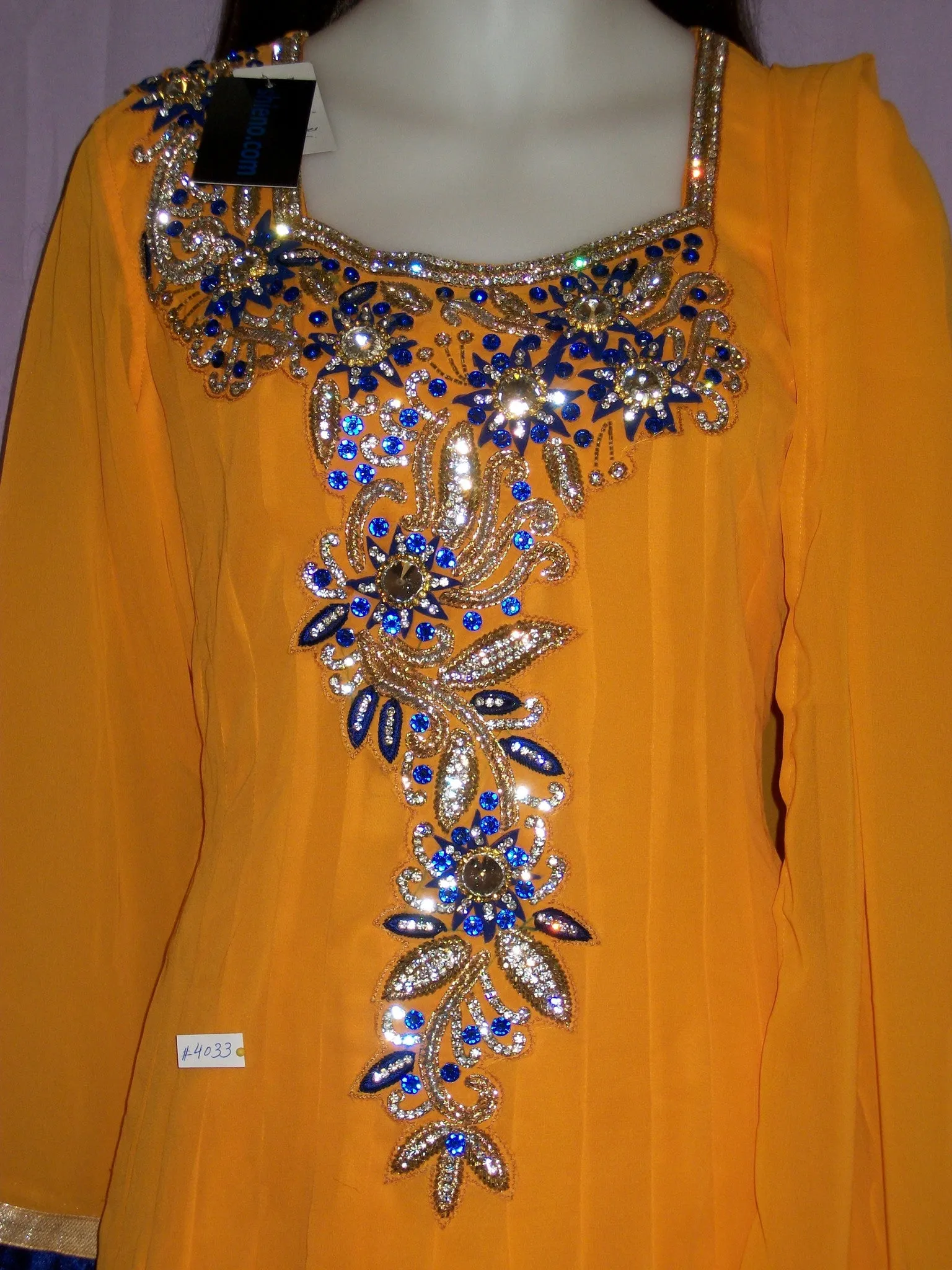 Anarkali 4033 Georgette Embroidered Indian Clothing Shieno Sarees