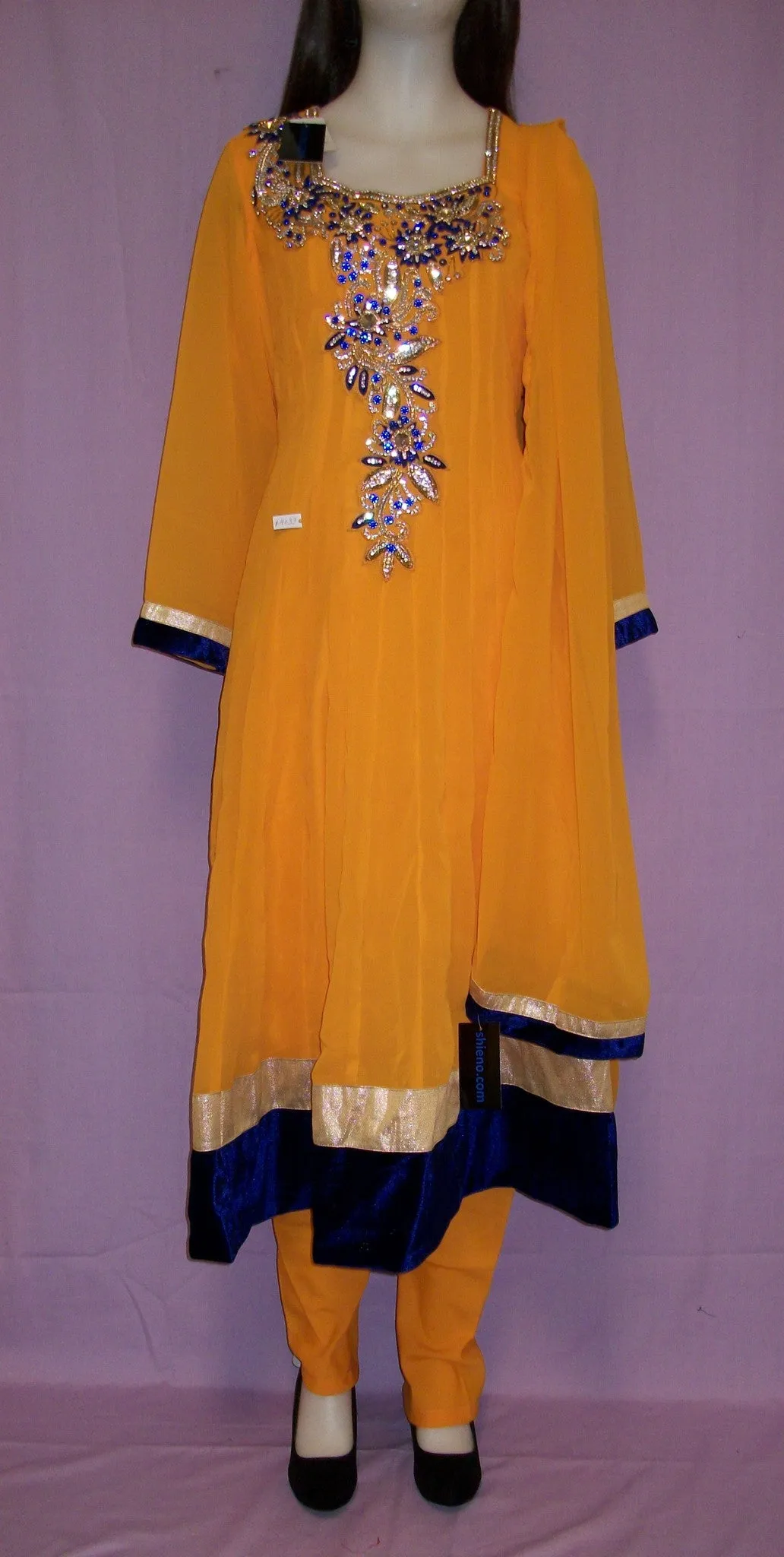 Anarkali 4033 Georgette Embroidered Indian Clothing Shieno Sarees