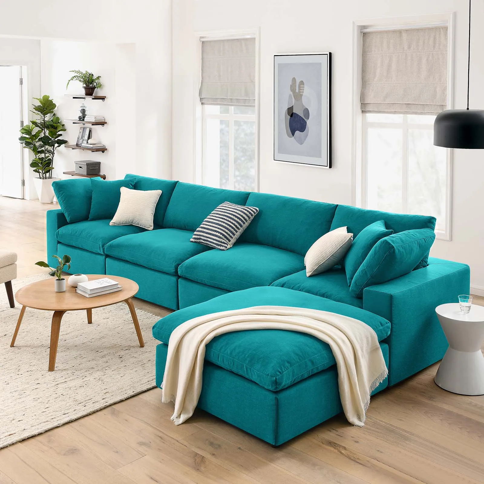 Commix Extra Large Reclining Sectional by Modway