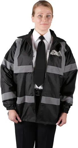 First Class High Visibility Water Resistant Raincoat Jacket and Pant With Reflective Stripes