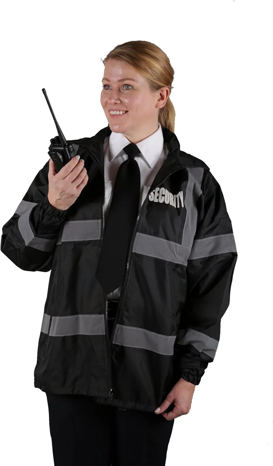 First Class High Visibility Water Resistant Raincoat Jacket and Pant With Reflective Stripes