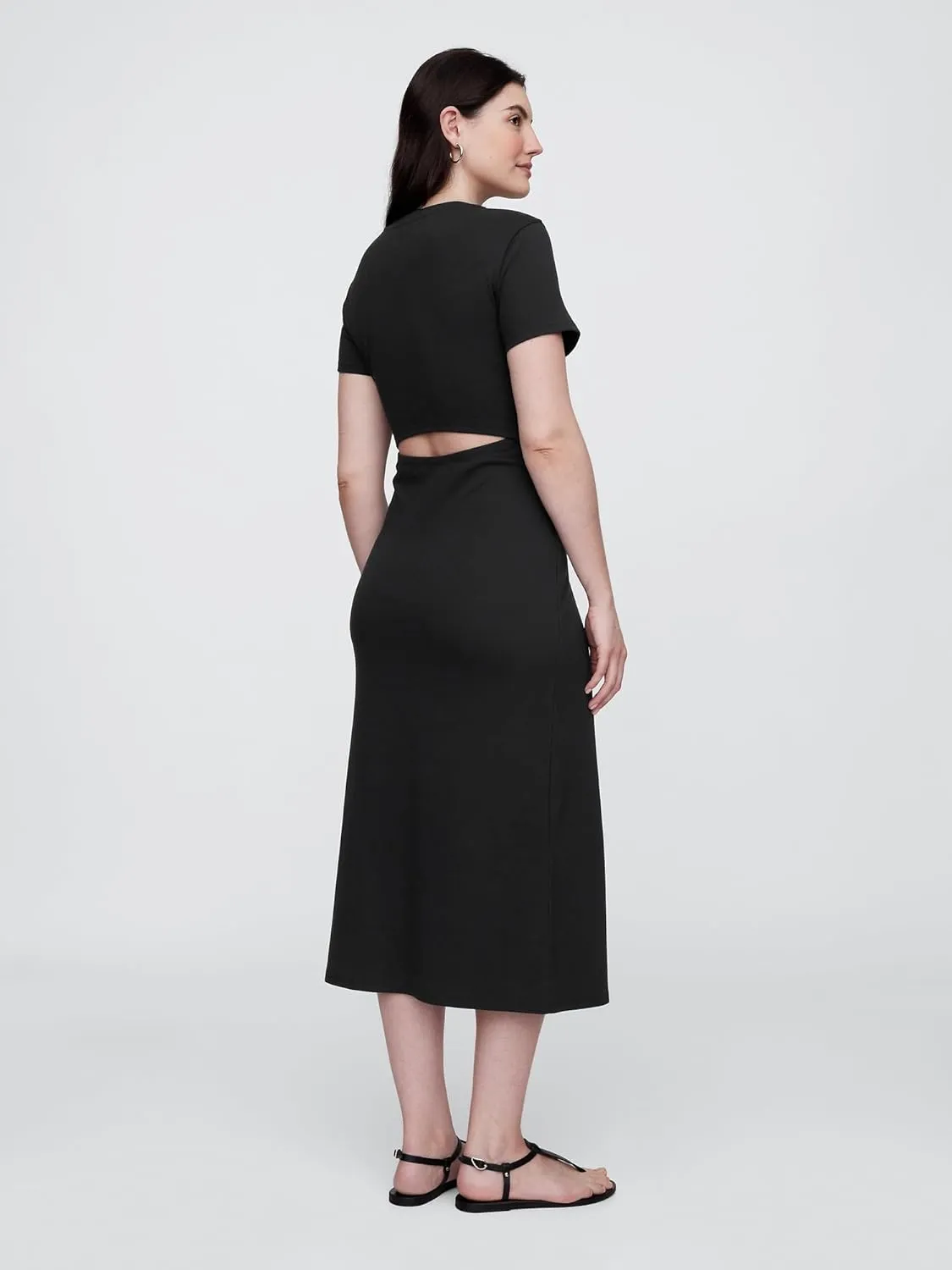 GAP Women's Knit Midi Dress
