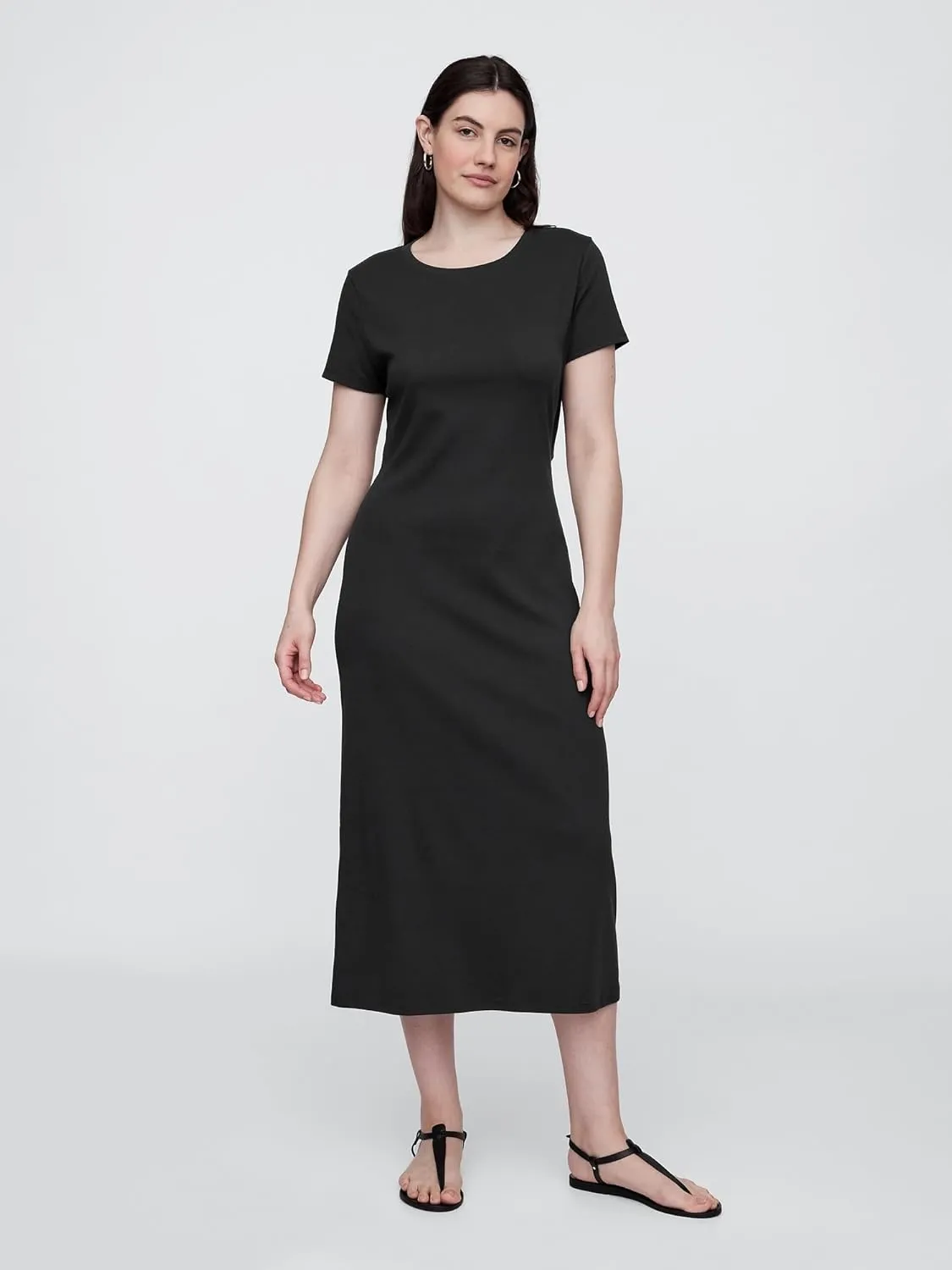 GAP Women's Knit Midi Dress