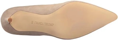 Ivanka Trump Women's Una Pump, Natural Suede, 7 Medium US