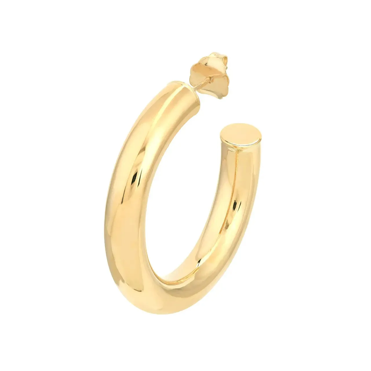 Medium Gold Hoop Earrings