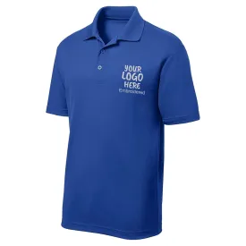 Men's Custom Golf Shirt - Custom Embroidered Polo Shirt - Golf Shirt For Men - Custom Embroidered Golf Shirt (3XL, Navy)