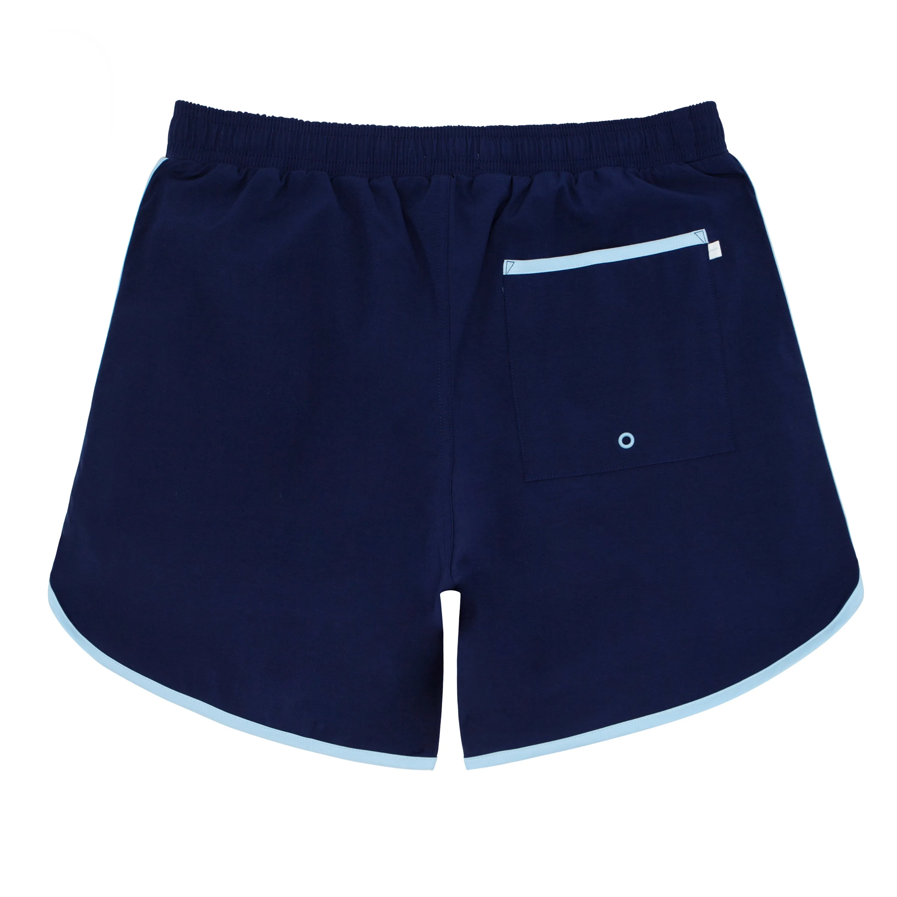 men's navy boardie
