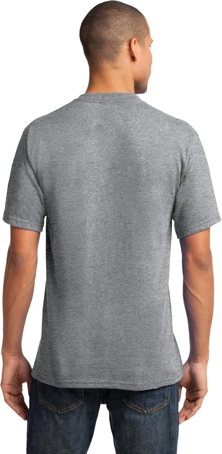 Port & Company Men's 54 oz 100% Cotton V Neck T Shirt