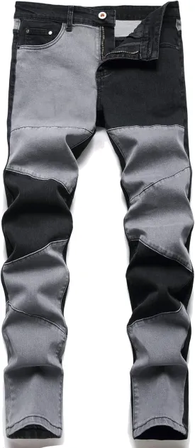 RXXKKK Men's Regular Slim Fit Jeans