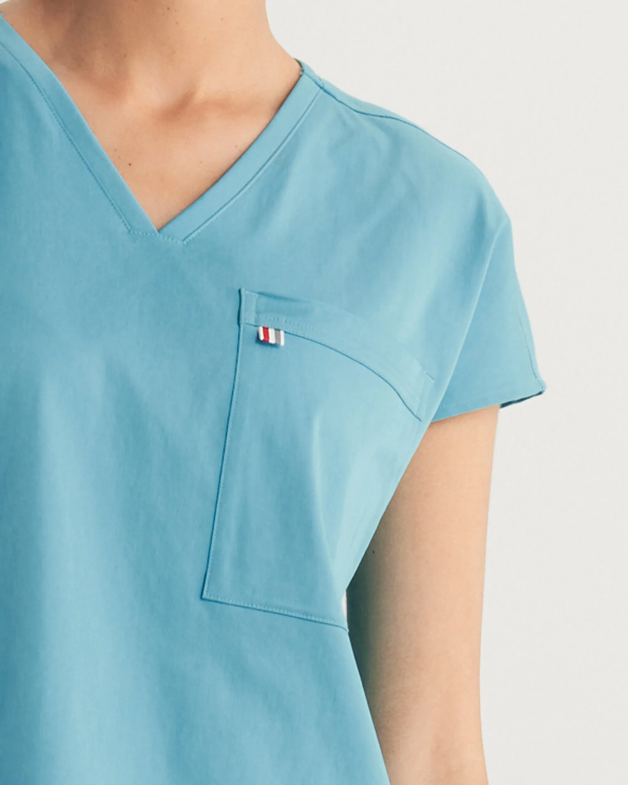TENCEL™ Bell ‎ Relaxed Scrub Top